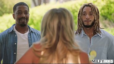A trophy wife seduces the neighbor and his friend on a summer day.