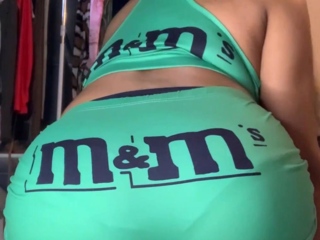 Hot Big Black Latina booty Black and Ebony