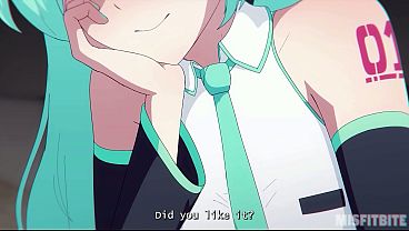 Obsessed Fan fucks Idol Hatsune Miku Vocaloid Hardcore Hentai Anime