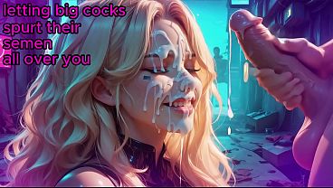 Good Sissies Let Men Cum On Their Face